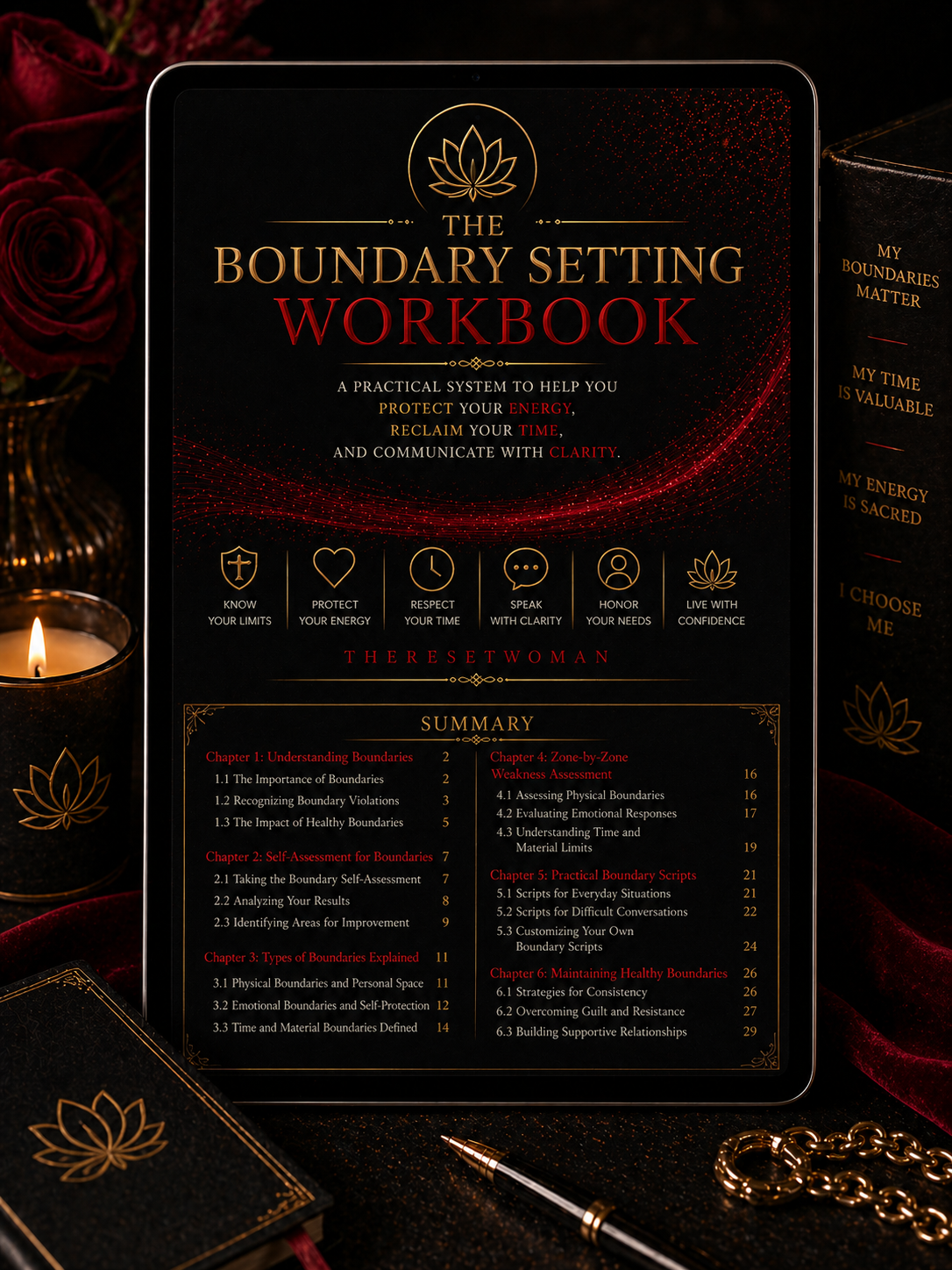 The Boundary Setting Workbook (Digital Download)