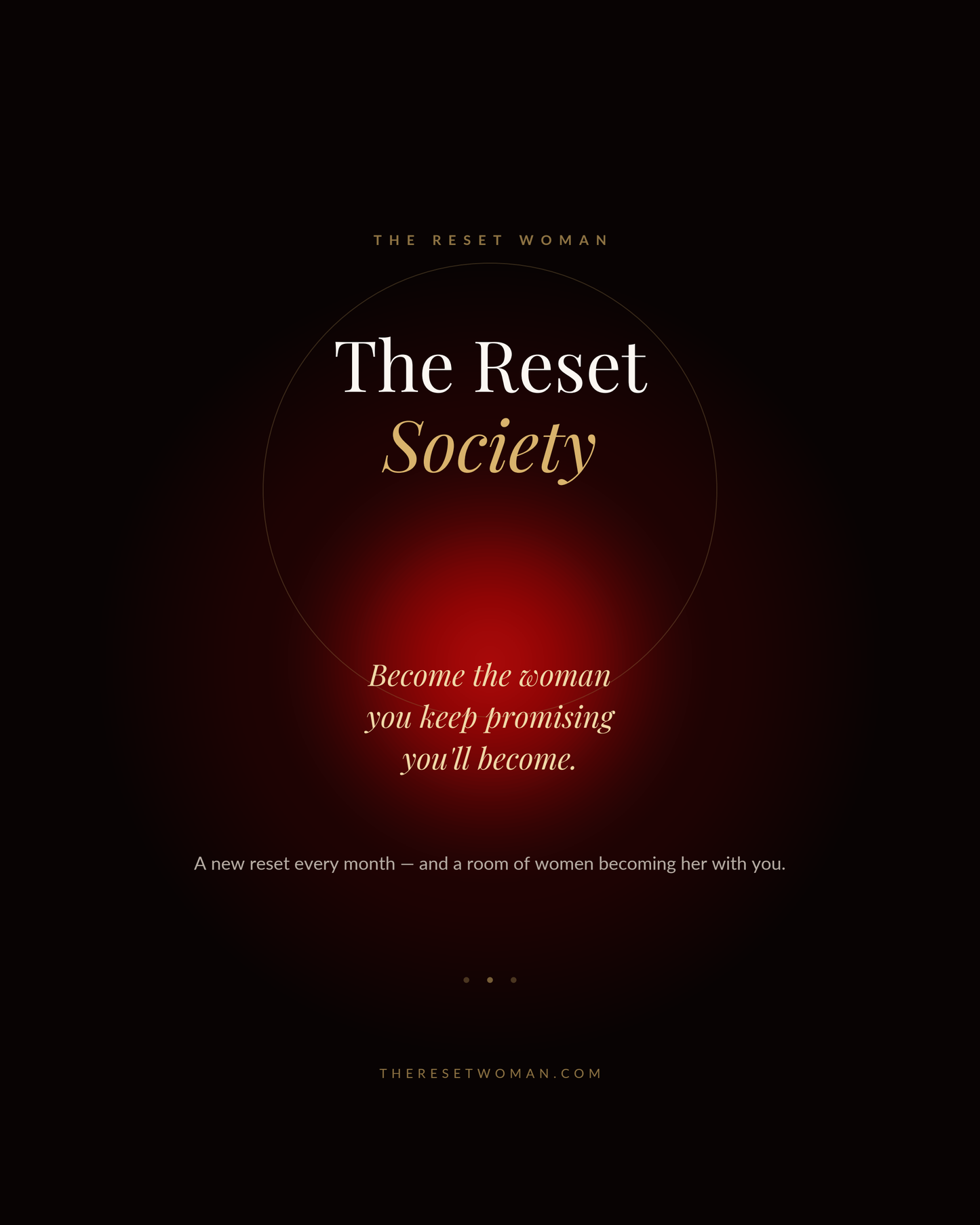 The Reset Woman Subscription